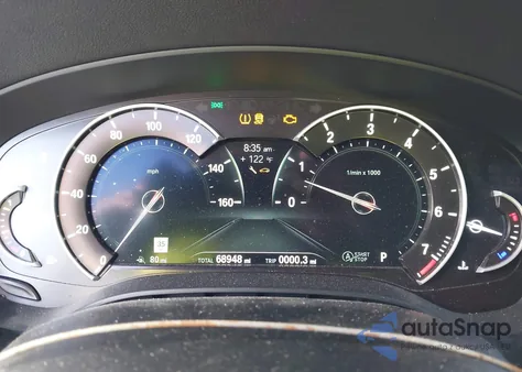 2018 BMW 540I z USA, uszkodzony, nr VIN WBAJE5C55JWA94711